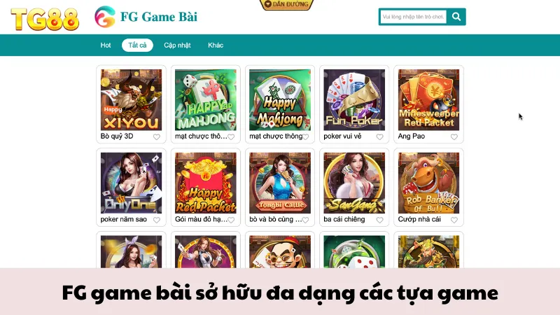 FG Game Bài: Thử Thách Cực Chất, Rinh Thưởng Siêu To - playlivo88.asia